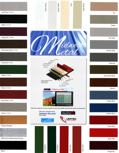 taylor sheet metal fabricators|taylor metal color chart.